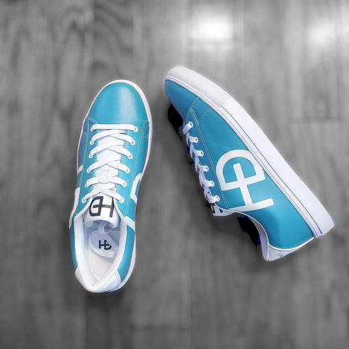 HEED NYC TIffany Blue Women's Vegan Leather Sneaker